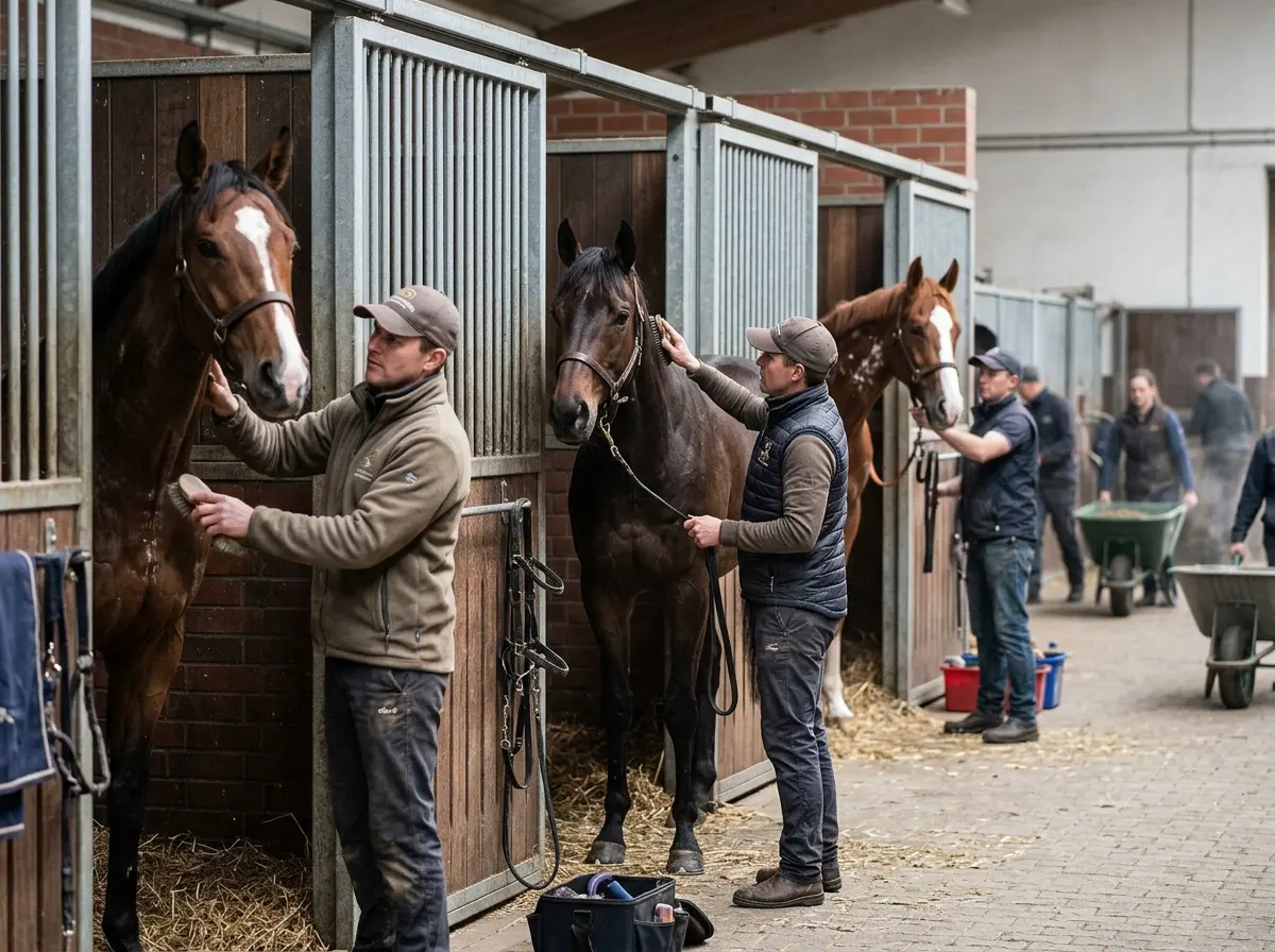 Pferdebestand und Trainerstruktur im deutschen Galopp-Rennsport